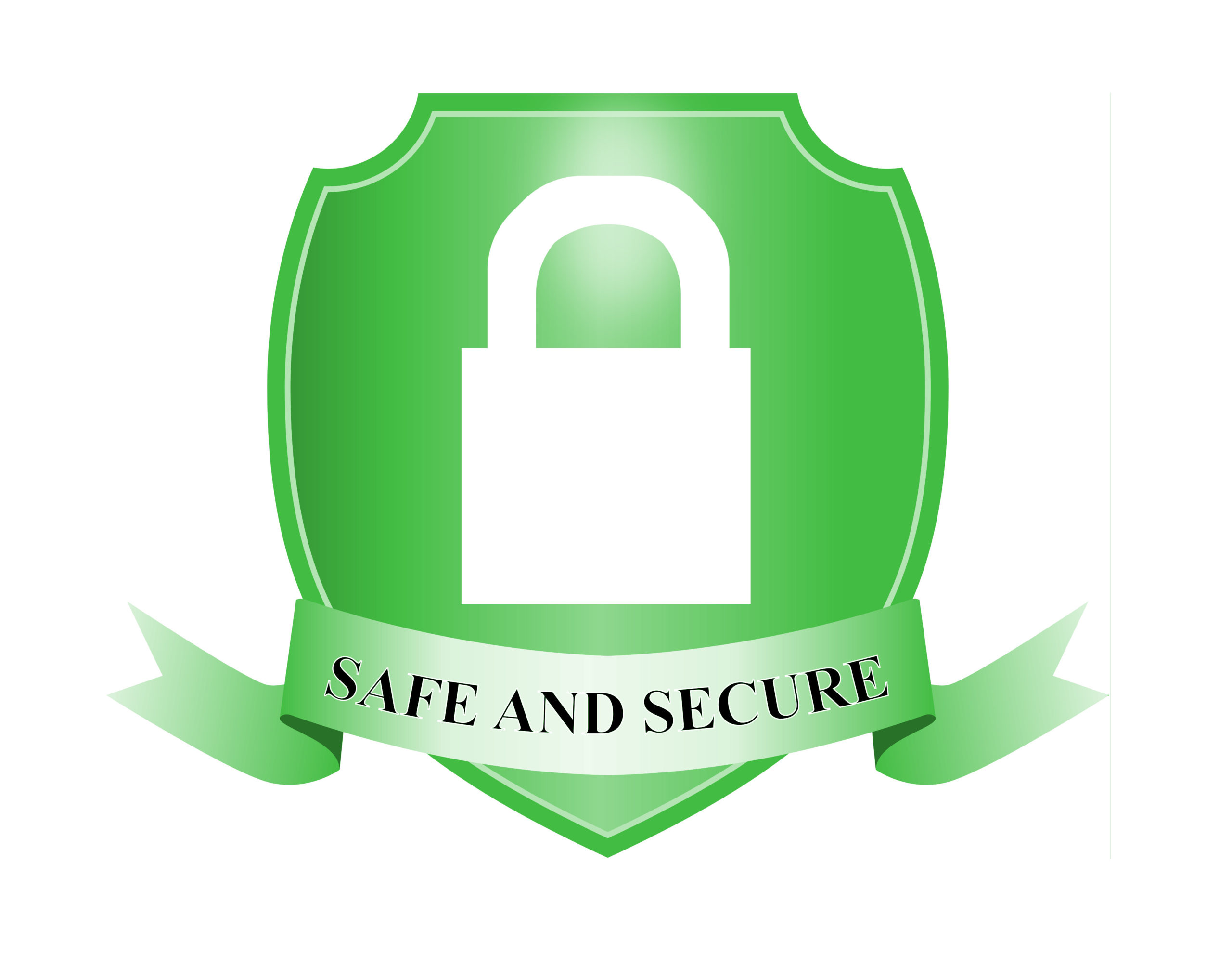 Safe and Secure Padlock in Shield