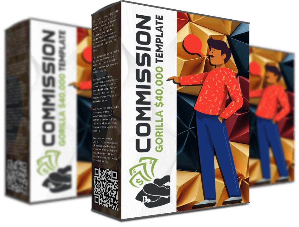 Commission Gorilla $40,000 Template boxshots