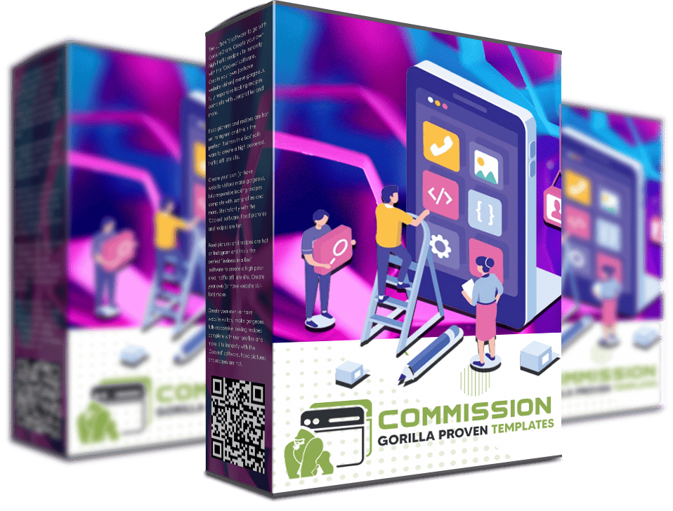Commission Gorilla Proven Templates boxshots