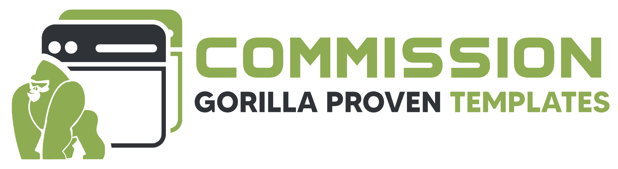 Commission Gorilla Proven Templates logo