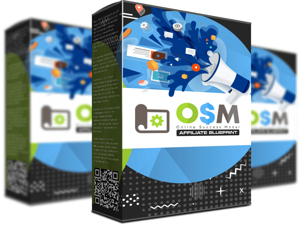 Online Success Model Affiliate Blueprint boxshots