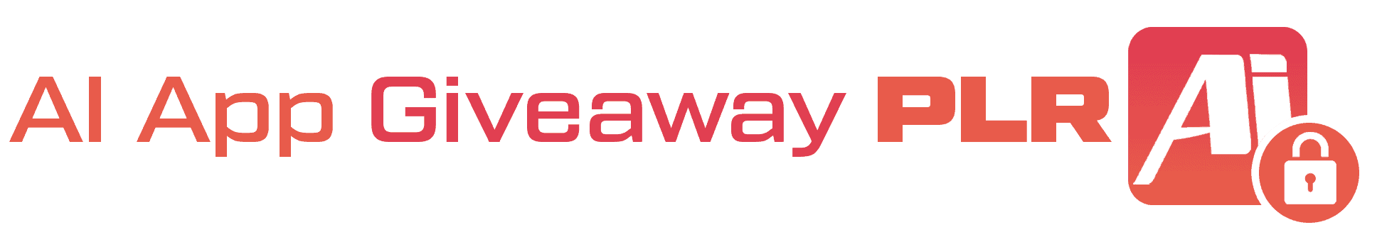 AI App Giveaway PLR Logo